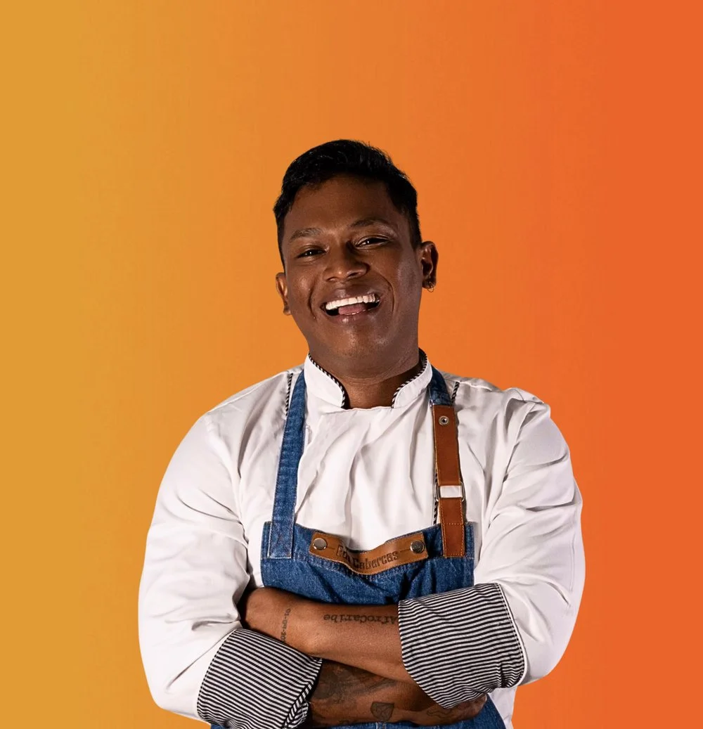 Retrato del chef Edd Cabarcas