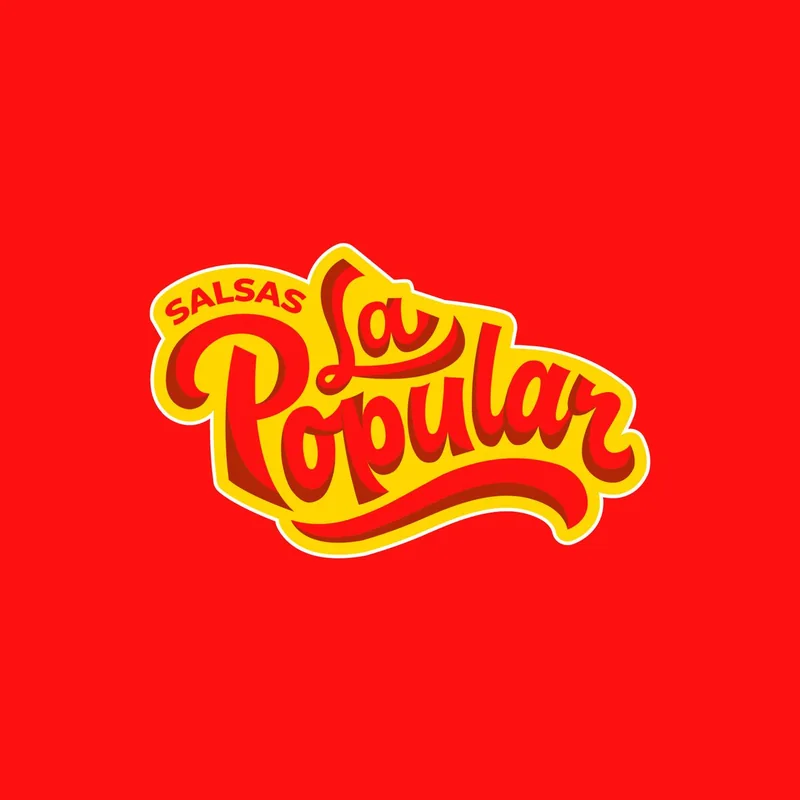 Logo de Salsas La Popular